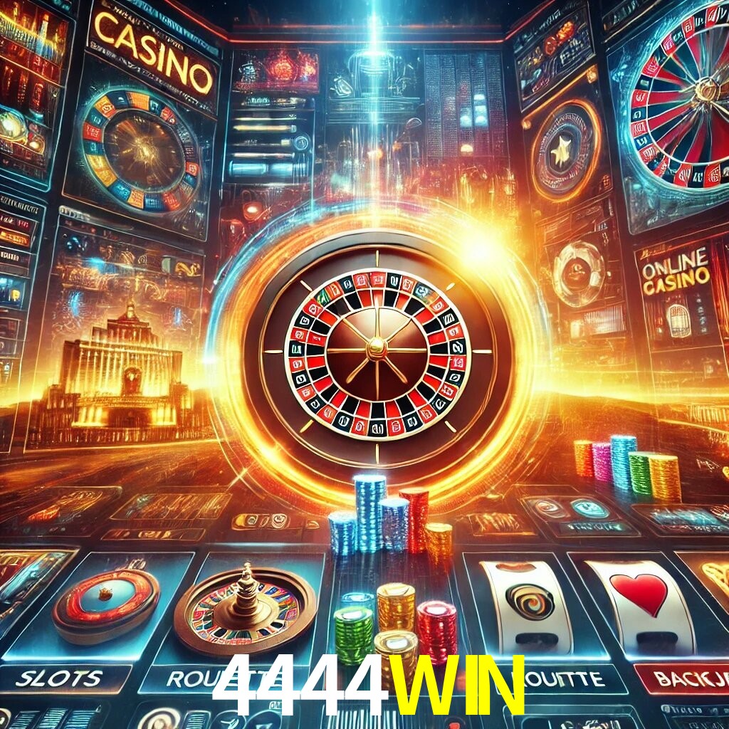 Visão geral dos jogos no 4444WIN